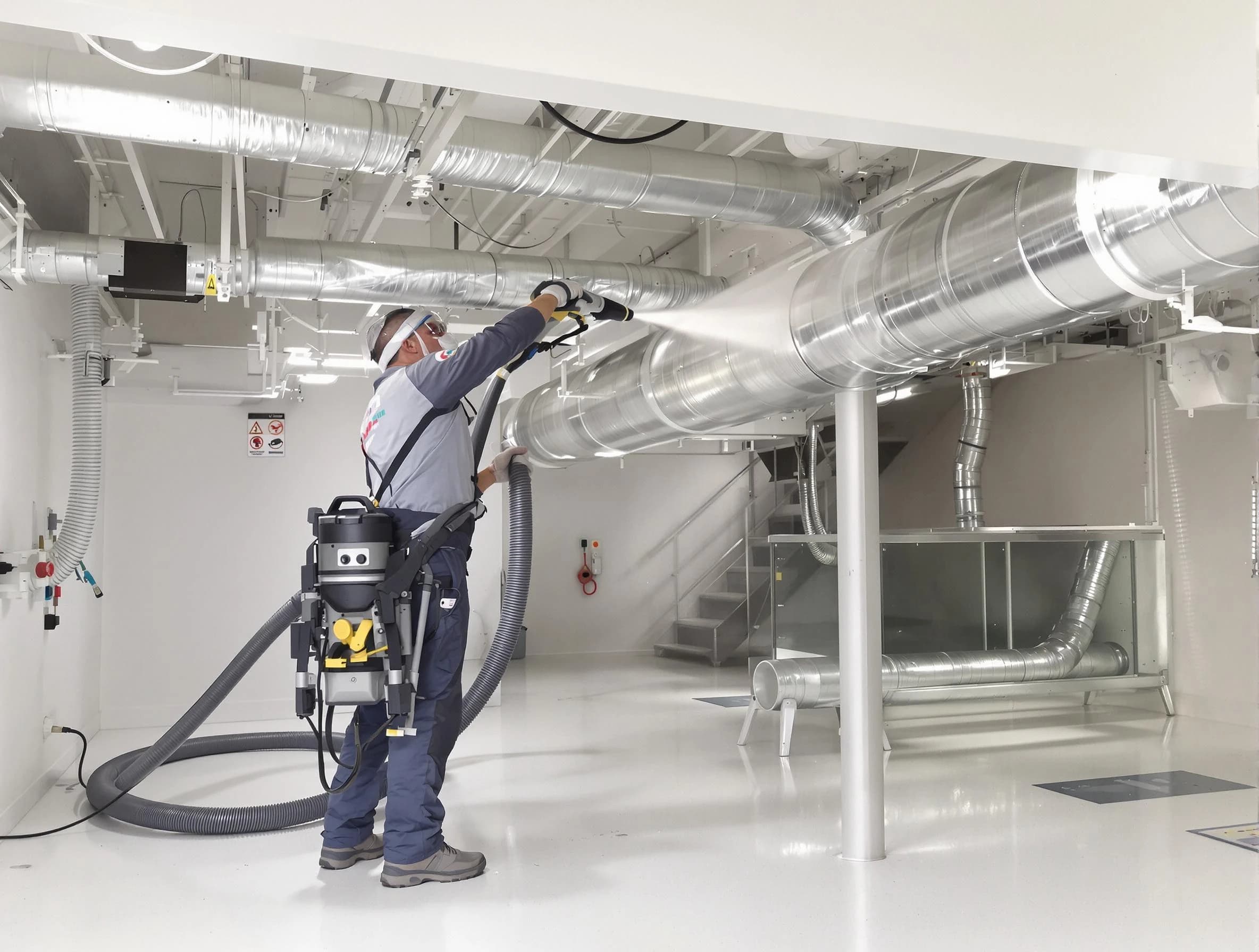 Professional central duct cleaning by Fitchburg Air Duct Cleaning in Fitchburg
