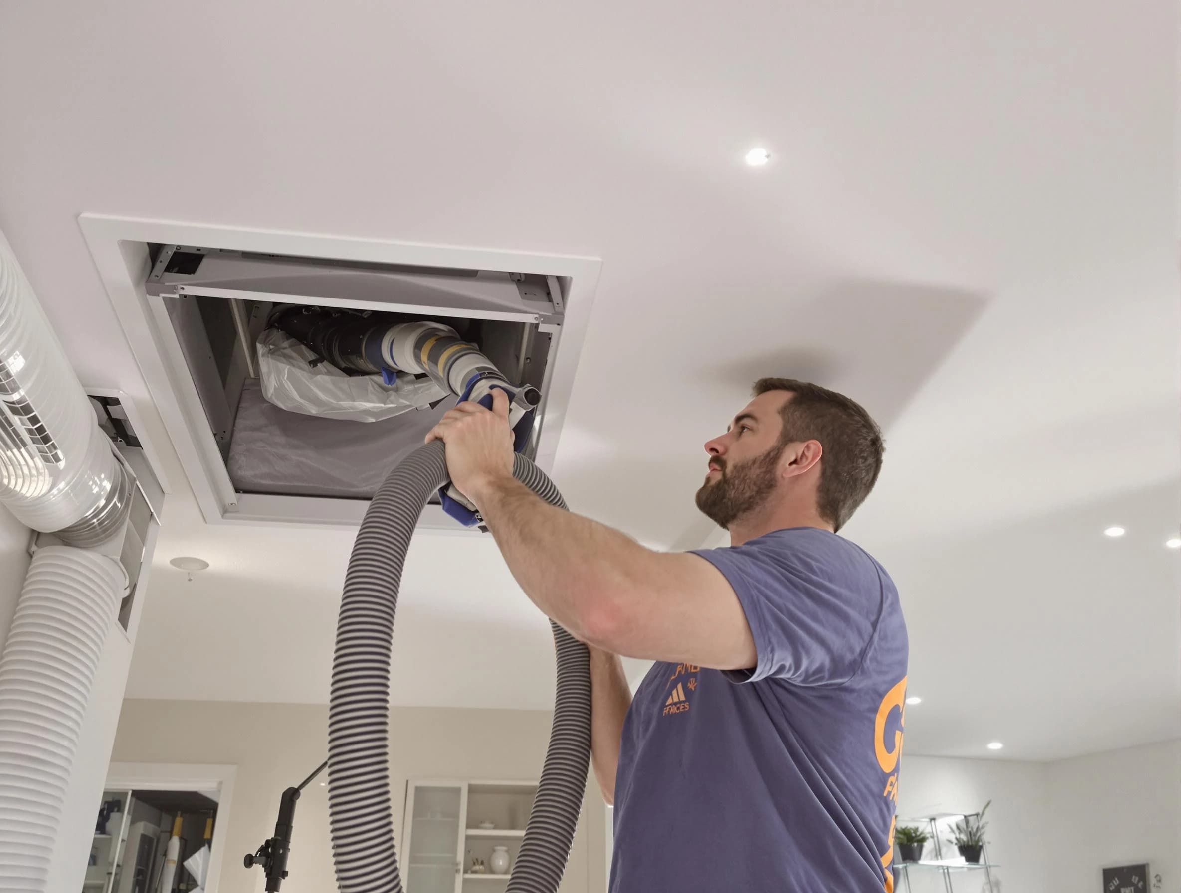 Precision indoor duct cleaning by Fitchburg Air Duct Cleaning in Fitchburg