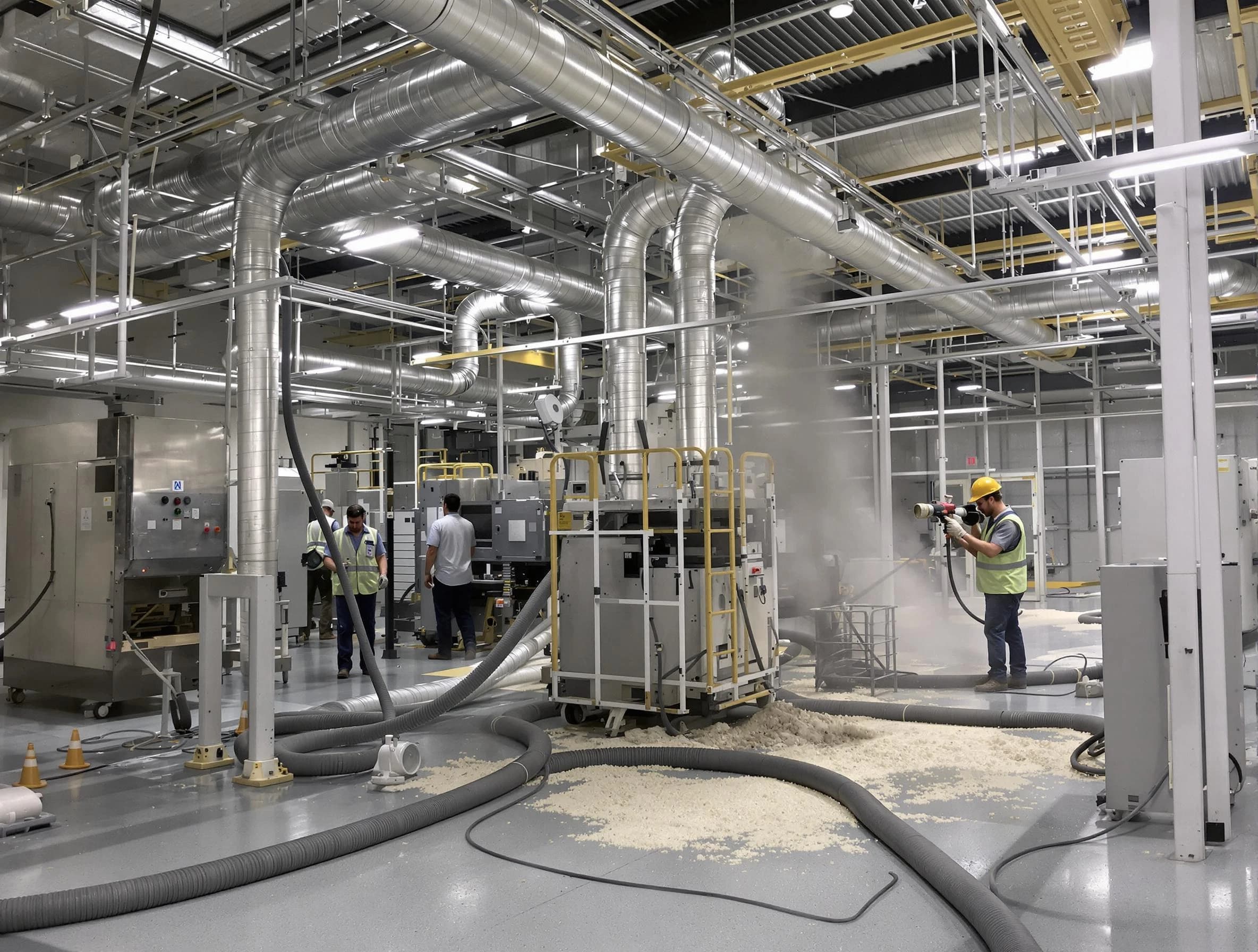 Heavy-duty industrial duct cleaning by Fitchburg Air Duct Cleaning in Fitchburg