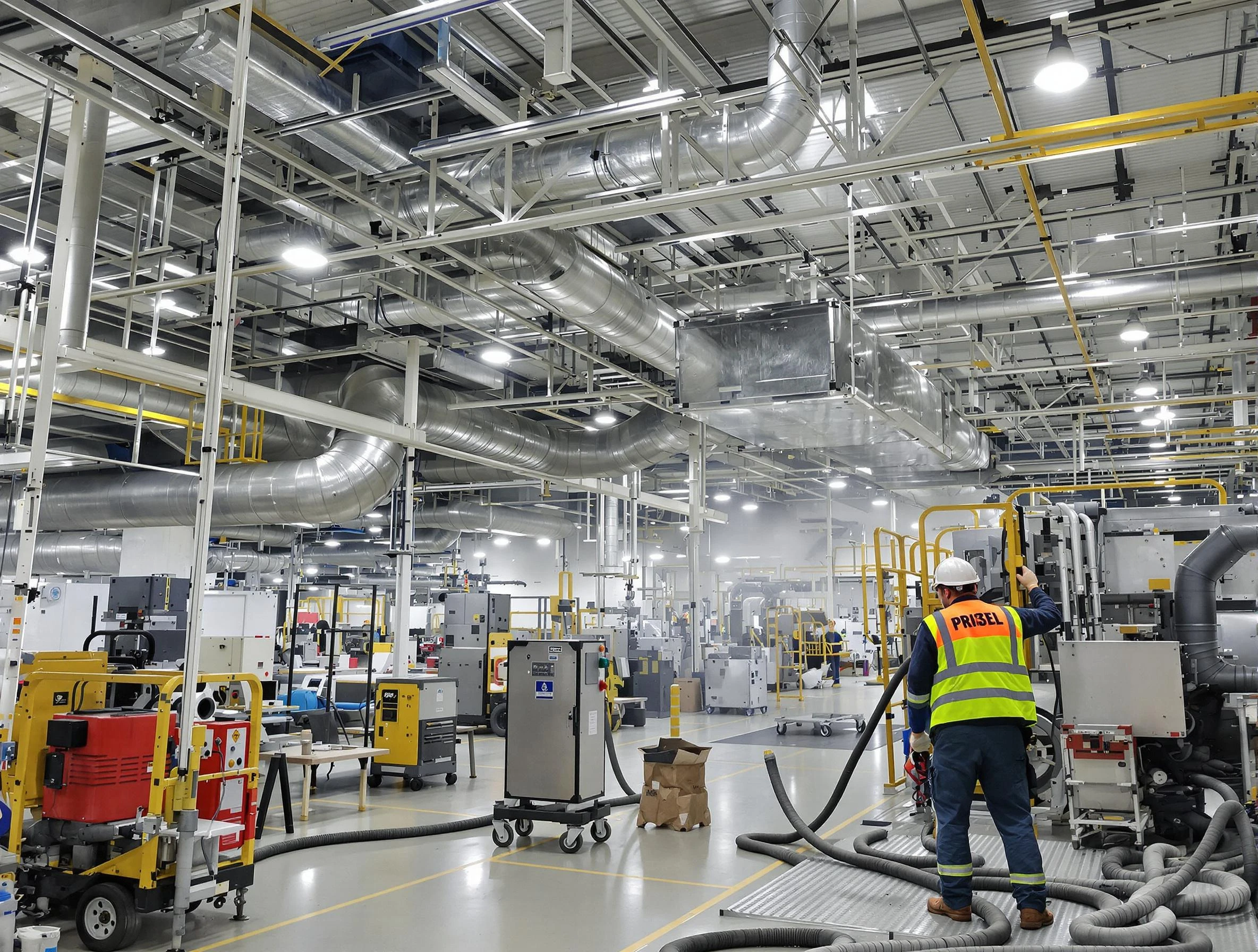 Industrial Duct Cleaning in Fitchburg