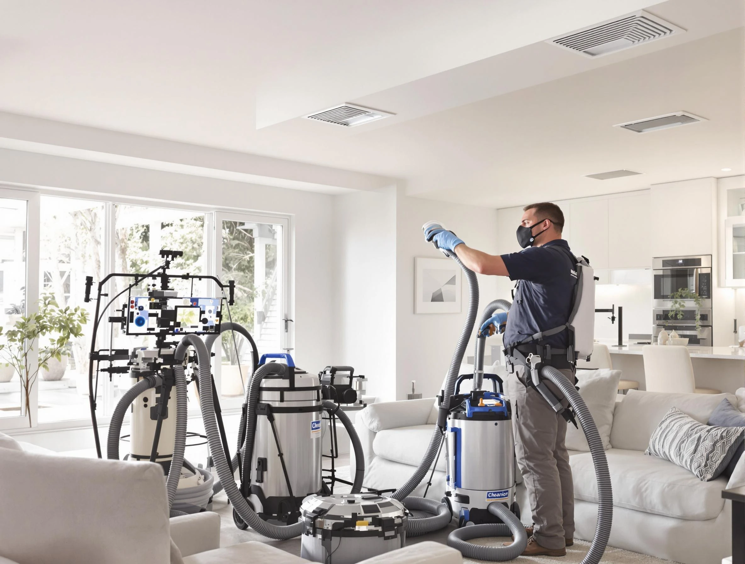 Professional AC duct cleaning by Fitchburg Air Duct Cleaning in Fitchburg