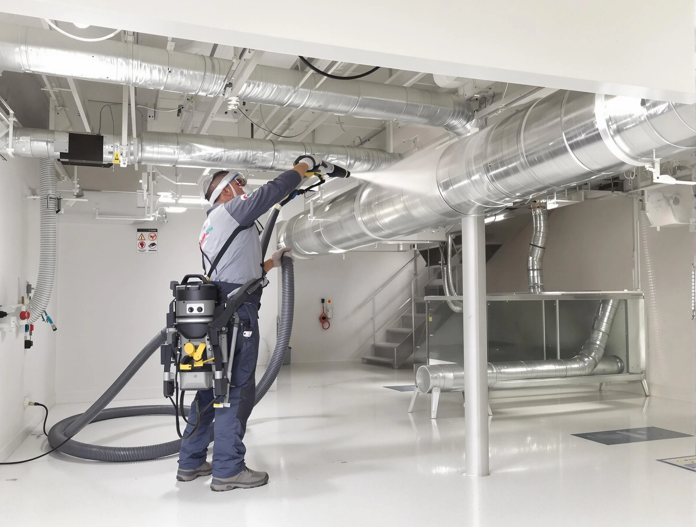Professional central duct cleaning by Fitchburg Air Duct Cleaning in Fitchburg