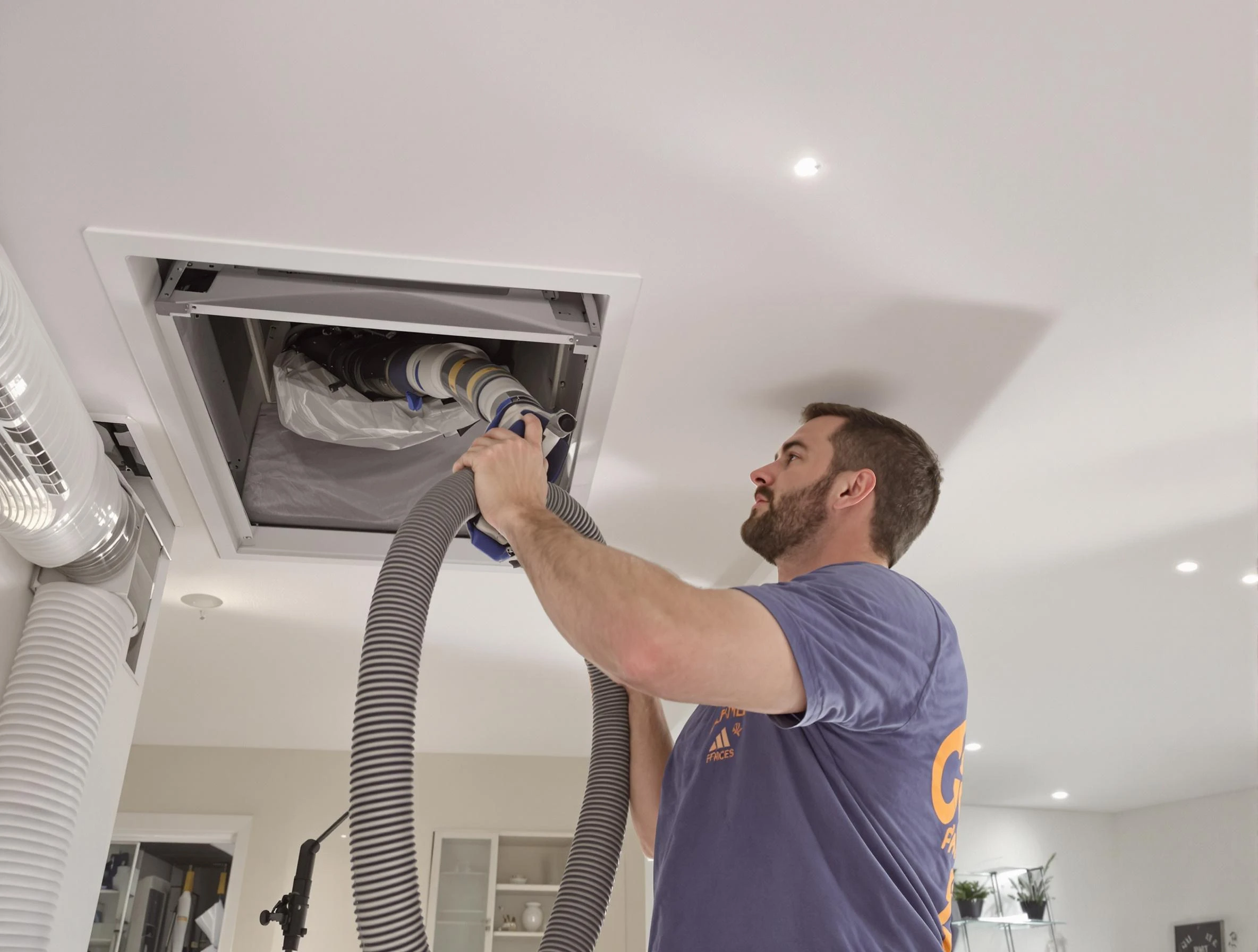 Precision indoor duct cleaning by Fitchburg Air Duct Cleaning in Fitchburg