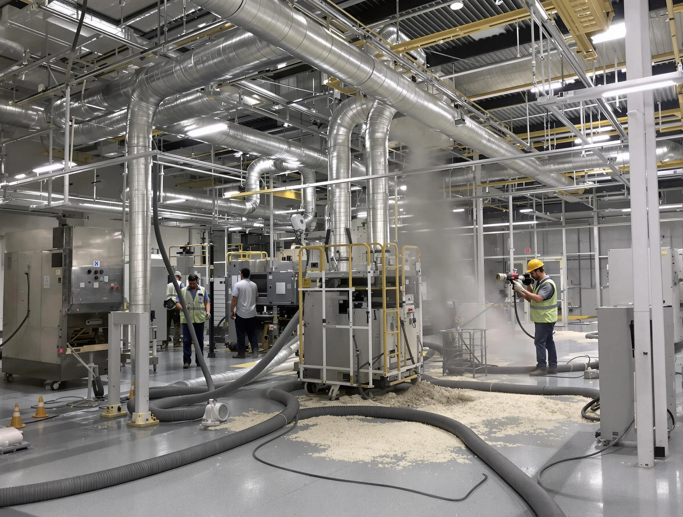 Heavy-duty industrial duct cleaning by Fitchburg Air Duct Cleaning in Fitchburg