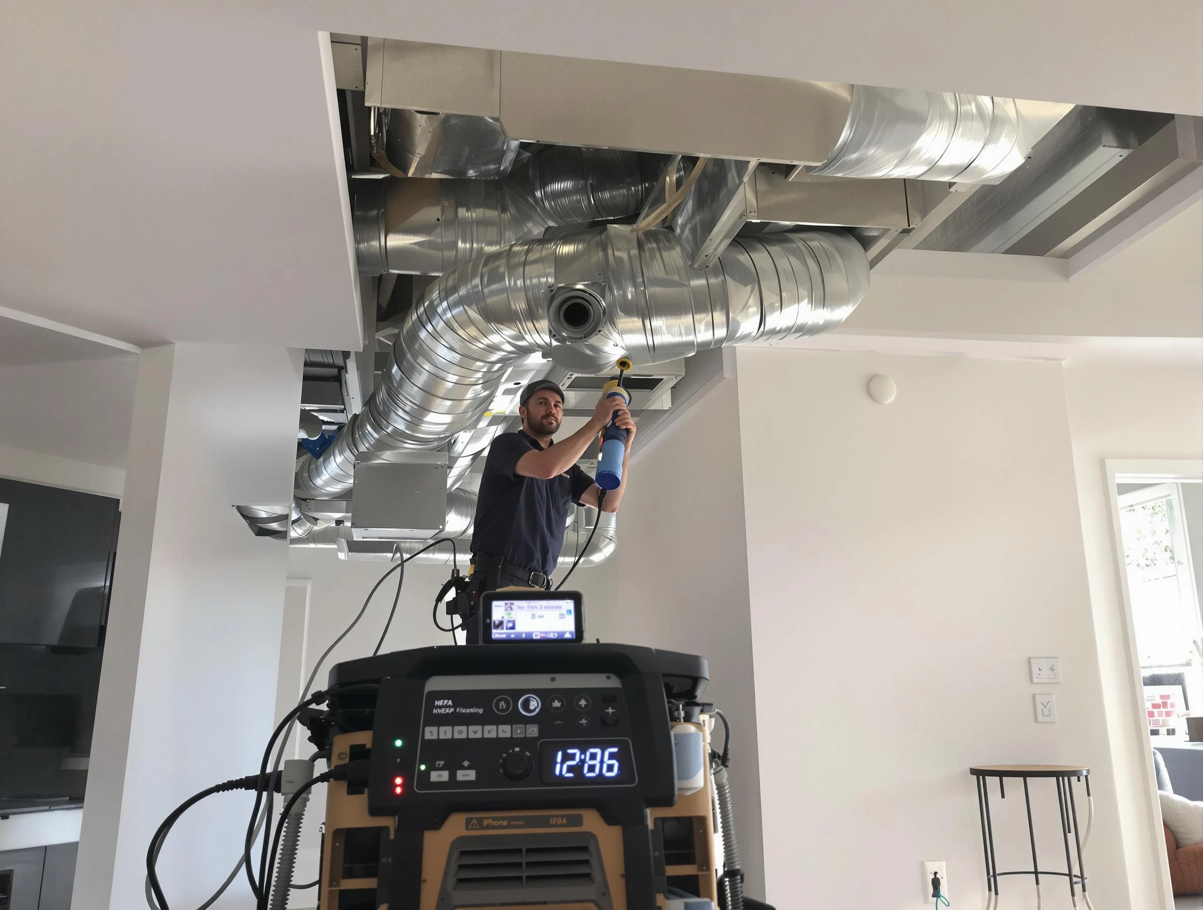 Advanced pure air duct cleaning by Fitchburg Air Duct Cleaning in Fitchburg